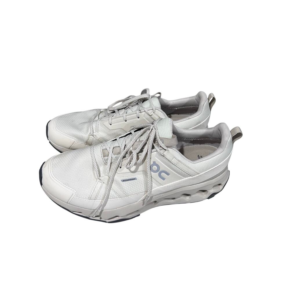 On Cloudhorizon Waterproof Hiking Shoes Men’s 10.5 White CloudTec Trail Outdoor